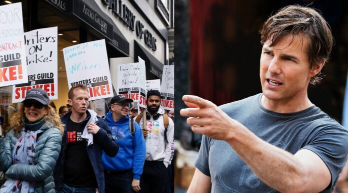 Tom Cruise Finally breaks his silence over Hollywood actors strike